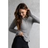 ANKY FW26 Long-Sleeve Fluffy Polo