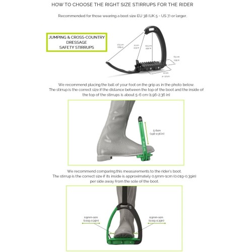 Tech Stirrups Venice EVO Sloped Swarovski