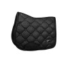 Equestrian Stockholm FW'22 All Black Glimmer Jumping Saddle Pad