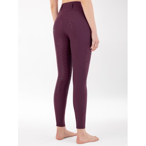 Equiline FW25 High Waist Winter Riding Tights Geggifh Full grip