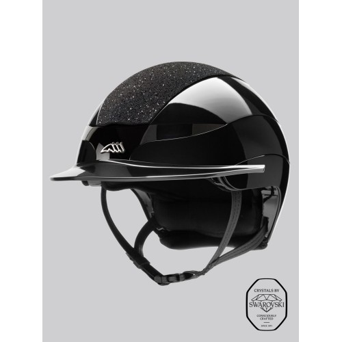 Equiline Helmet Xanto Swarovski Top Logo Standard