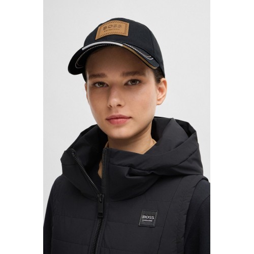 BOSS Equestrian SS25 Cap Leder Vintage