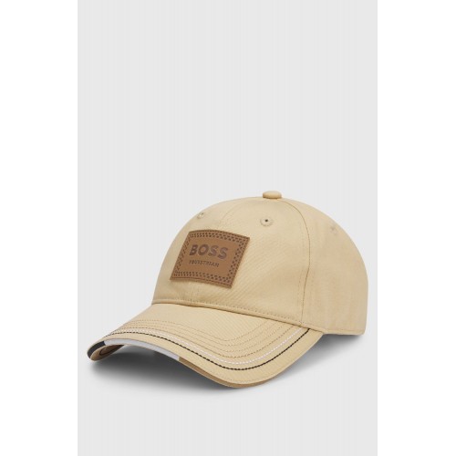 BOSS Equestrian SS25 Cap Leder Vintage