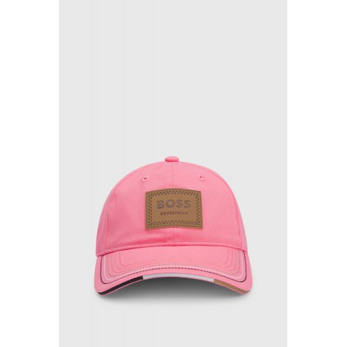 BOSS Equestrian SS25 Cap Leder Vintage
