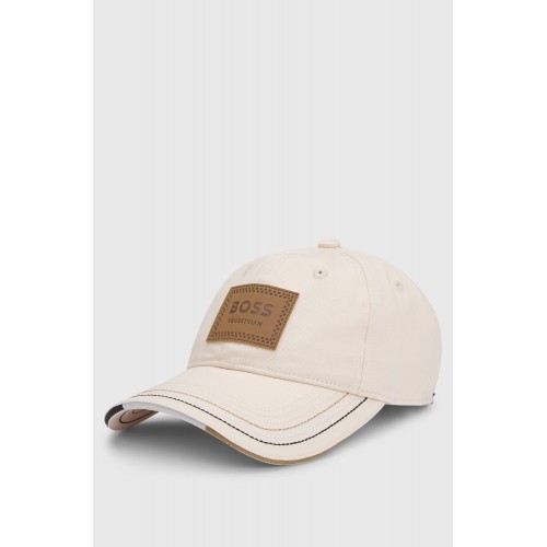 BOSS Equestrian SS25 Cap Leder Vintage