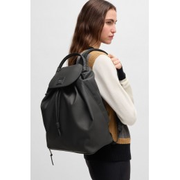 BOSS Equestrian FW25 из искусственной кожи кожаный рюкзак