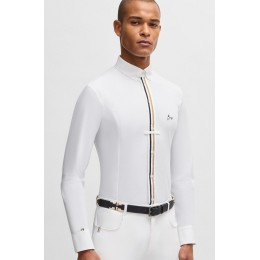 BOSS Equestrian FW25 мужской турнирная рубашка Norman