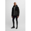 BOSS Equestrian FW25 Men's Cord Puffer Jacket Tomas