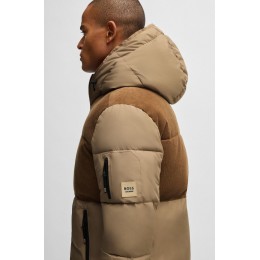 BOSS Equestrian FW25 мужской Cord утеплённая куртка куртка Tomas
