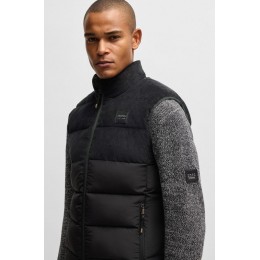 BOSS Equestrian FW25 мужской утеплённая куртка жилет Arthur