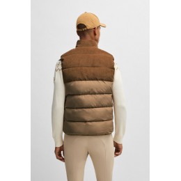 BOSS Equestrian FW25 мужской утеплённая куртка жилет Arthur