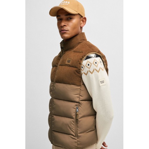 BOSS Equestrian FW25 Men's Puffer Bodywarmer Arthur