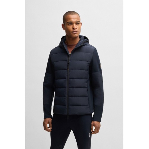 BOSS Equestrian FW25 Men's Puffer Hybrid Jacket Jeff