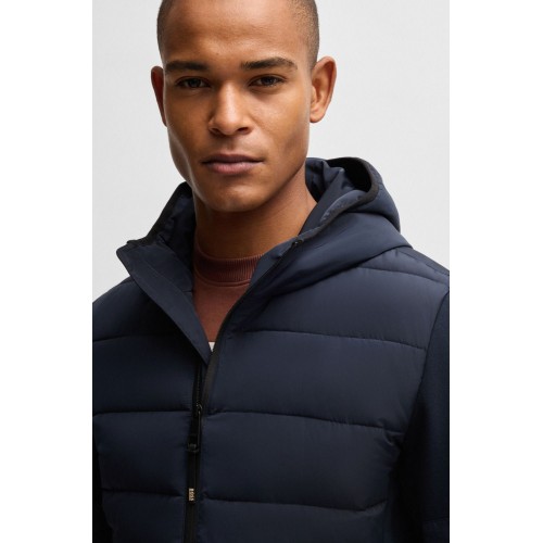 BOSS Equestrian FW25 Men's Puffer Hybrid Jacket Jeff