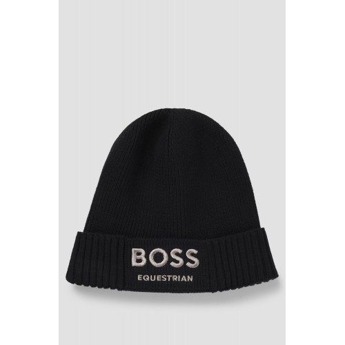 BOSS Equestrian FW25 Fisher Beanie