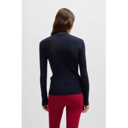 BOSS Equestrian FW25 кардиган Sky Captain