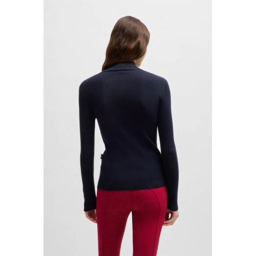 BOSS Equestrian FW25 Cardigan Sky Captain