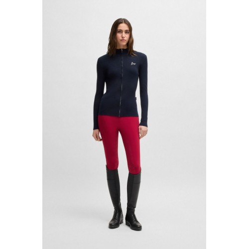 BOSS Equestrian FW25 Cardigan Sky Captain