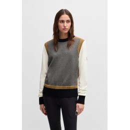 BOSS Equestrian FW25 трикотажный джемпер Amira