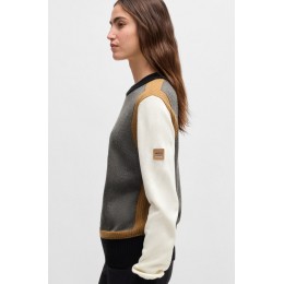 BOSS Equestrian FW25 трикотажный джемпер Amira