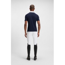 BOSS Equestrian SS26 мужской турнирная рубашка Marty Honeycomb