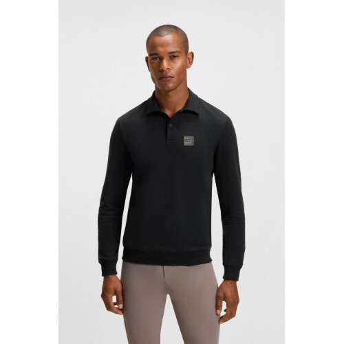 BOSS Equestrian SS26 Men's Polo Sweatshirt Luis