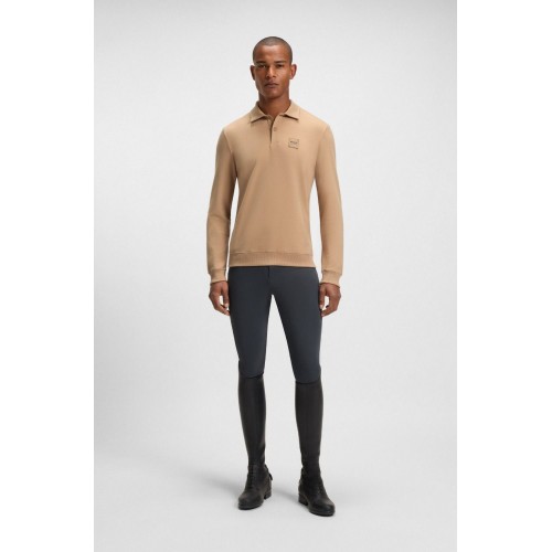 BOSS Equestrian SS26 Men's Polo Sweatshirt Luis