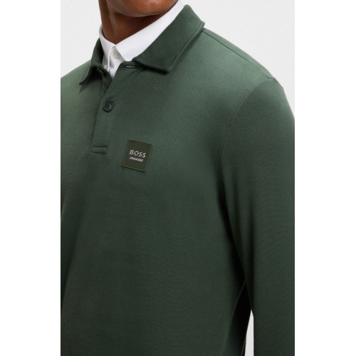 BOSS Equestrian SS26 Men's Polo Sweatshirt Luis