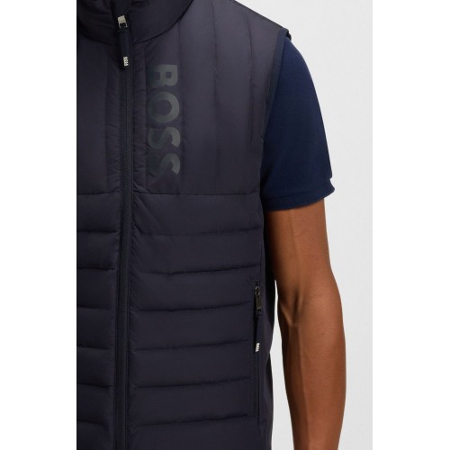 BOSS Equestrian SS26 Men's Lightweight Puffer Bodywarmer Ruben