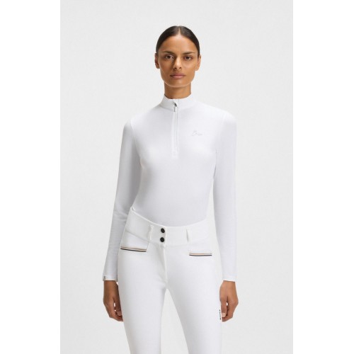 BOSS Equestrian SS26 Competition Shirt Minou Texture
