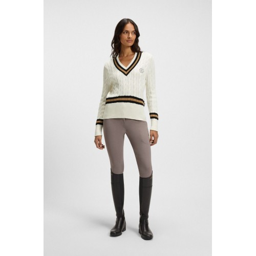 BOSS Equestrian SS26 Paula Cable-Knit Jumper
