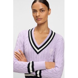BOSS Equestrian SS26 Paula Cable-Knit джемпер