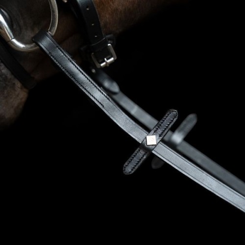 Imperial Riding Reins IRH rubber with nylon reinforcement