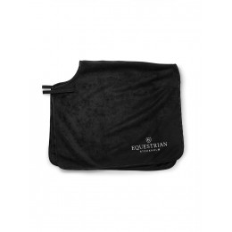 Equestrian Stockholm Heavy флисовый Quarter попона чёрный