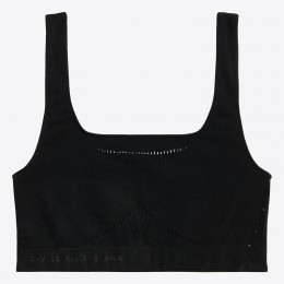 Cavalleria Toscana FW25 CT Tech Knit Crop женский топ Sports Bra