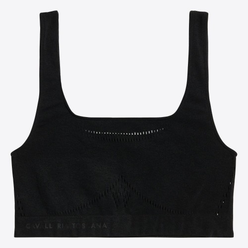 Cavalleria Toscana FW25 CT Tech Knit Crop Top Women's Sports Bra