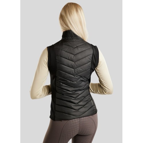 Montar FW25 MoEmilia Hybrid Bodywarmer with Mixed Grey-Toned Crystals