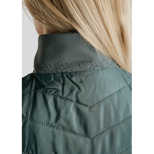 Montar FW25 MoEmilia Hybrid Bodywarmer with Mixed Grey-Toned Crystals
