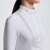 Cavalleria Toscana FW25 Girls' L/S Jersey Show Shirt with Bib