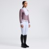 Cavalleria Toscana FW25 Girls' L/S Jersey Show Shirt with Bib