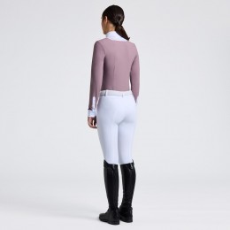 Cavalleria Toscana FW25 для девочек L/S джерси турнирный рубашка с Bib