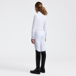 Cavalleria Toscana SS26 для девочек L/S джерси турнирная рубашка с Bib
