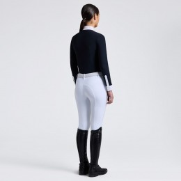 Cavalleria Toscana FW25 CT L/S джерси с Printed логотип для девочек турнирная рубашка