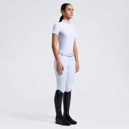 Cavalleria Toscana FW25 CT S/S джерси w/ Embroidery логотип для девочек турнирная рубашка