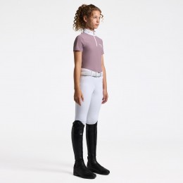 Cavalleria Toscana FW25 CT S/S джерси w/ Embroidery логотип для девочек турнирная рубашка