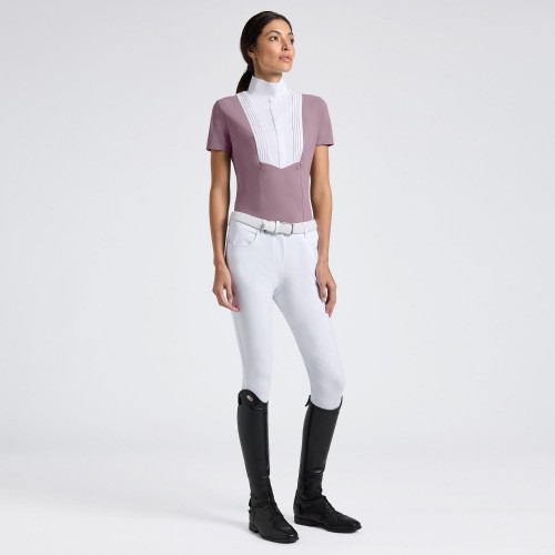 Cavalleria Toscana FW25 American Short-Sleeve Shirt Ladies