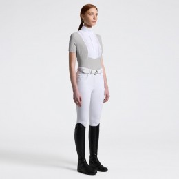 Cavalleria Toscana SS26 American S/S женский турнирная рубашка
