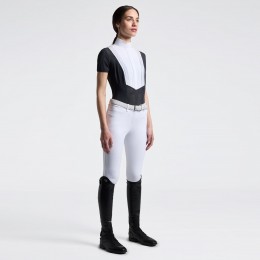 Cavalleria Toscana SS26 American S/S женский турнирная рубашка