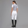 Cavalleria Toscana FW'23 Revo Pleated Poplin Bib S/S Tech Knit Women's Competition Shirt