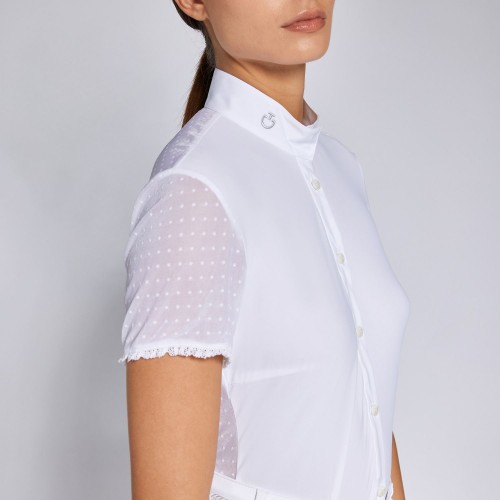 Cavalleria Toscana SS'24 CT Jersey Polka Dot S/S Women's Competition Shirt